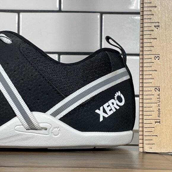 Xero Shoes Prio Womens Size 10 Black White Minimalist Running Training Sneaker - Picture 10 of 13